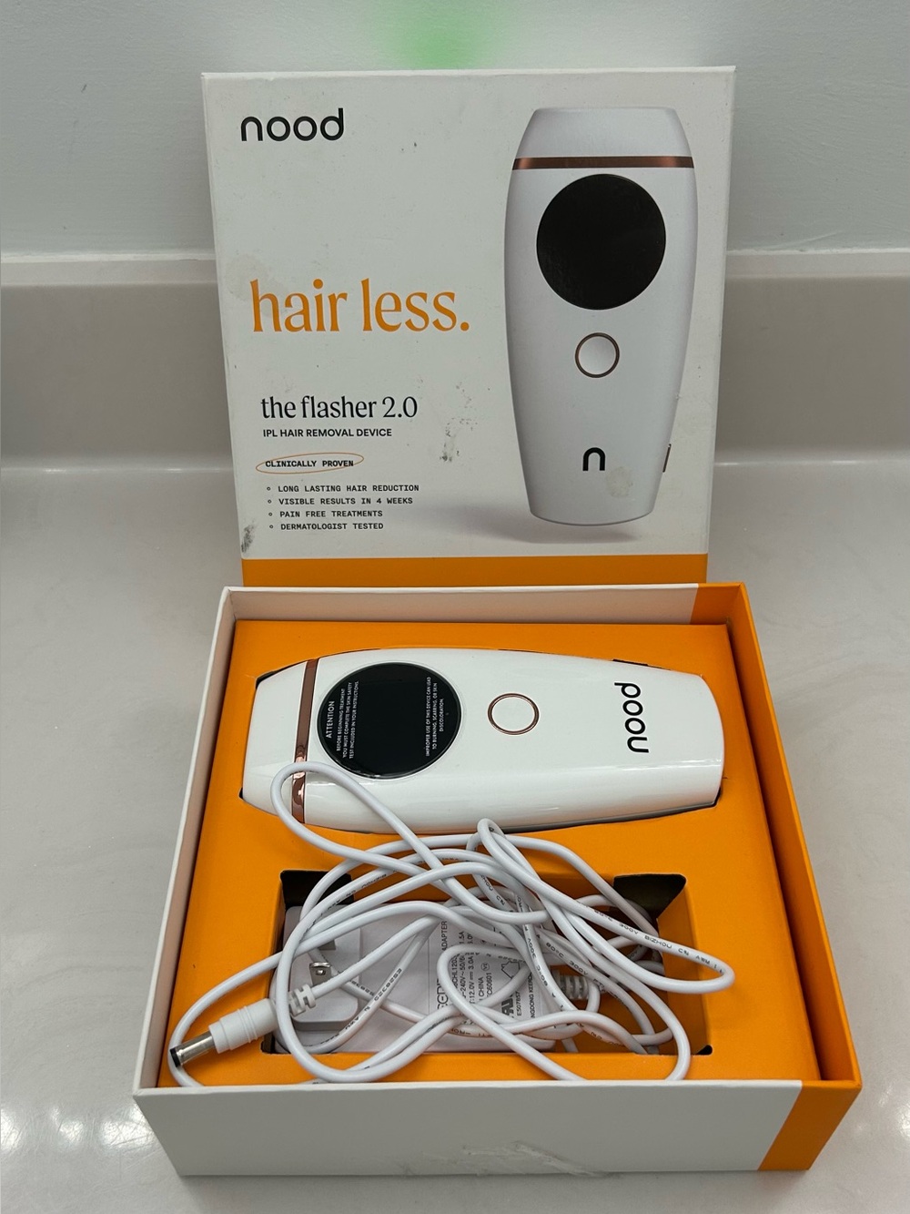 Nood Hair Removal Device - White